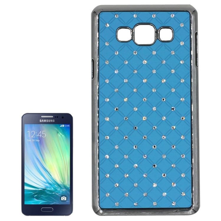 Gypsophila Paniculata Diamond Encrusted Plating Plastic Case for Galaxy A3