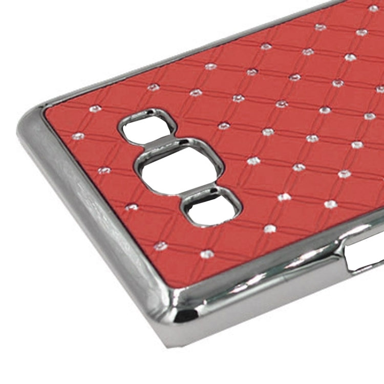 Gypsophila Paniculata Diamond Encrusted Plating Plastic Case for Galaxy A3