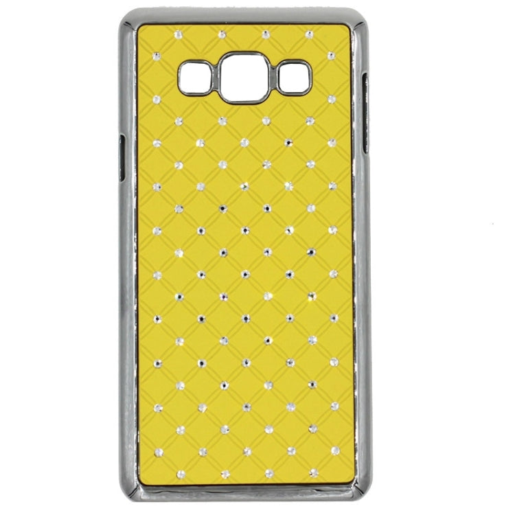 Gypsophila Paniculata Diamond Encrusted Plating Plastic Case for Galaxy A3