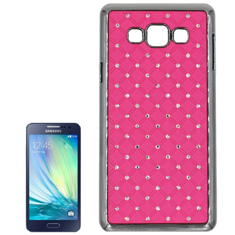 Gypsophila Paniculata Diamond Encrusted Plating Plastic Case for Galaxy A5