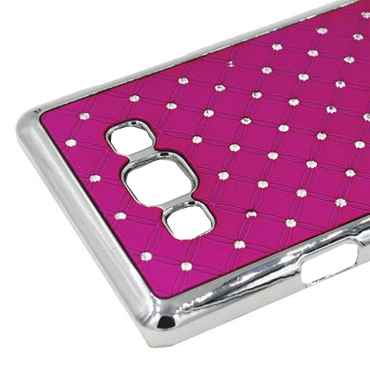 Gypsophila Paniculata Diamond Encrusted Plating Plastic Case for Galaxy A5