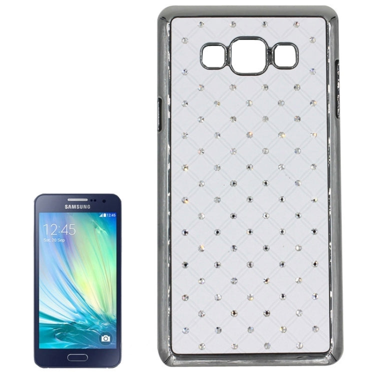 Gypsophila Paniculata Diamond Encrusted Plating Plastic Case for Galaxy A5