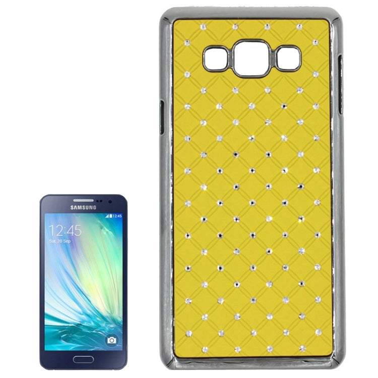 Gypsophila Paniculata Diamond Encrusted Plating Plastic Case for Galaxy A5