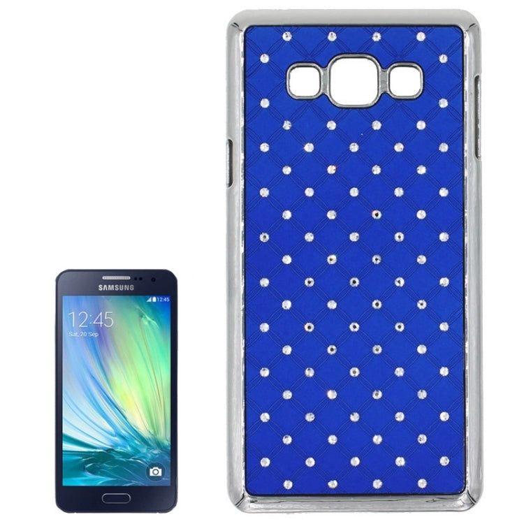 Gypsophila Paniculata Diamond Encrusted Plating Plastic Case for Galaxy A7