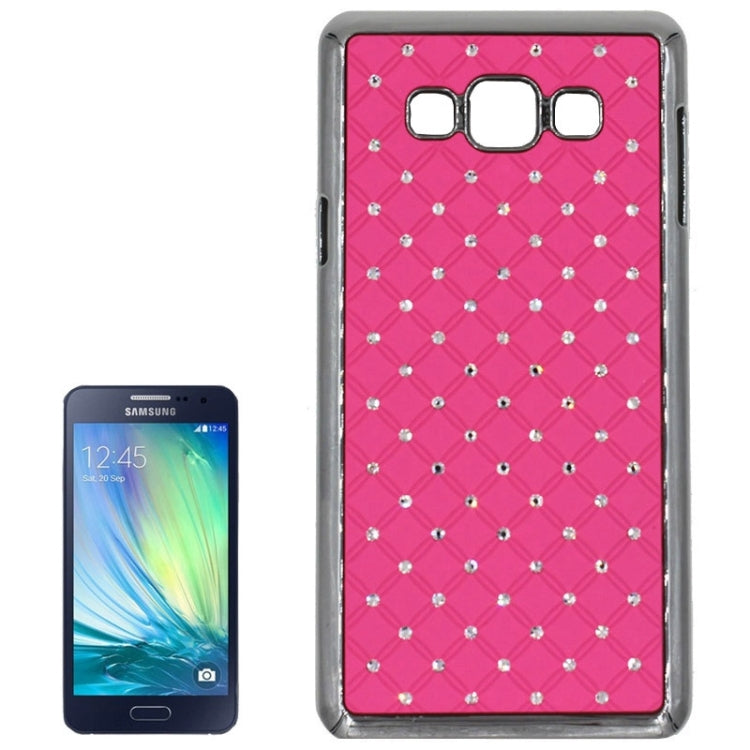 Gypsophila Paniculata Diamond Encrusted Plating Plastic Case for Galaxy A7