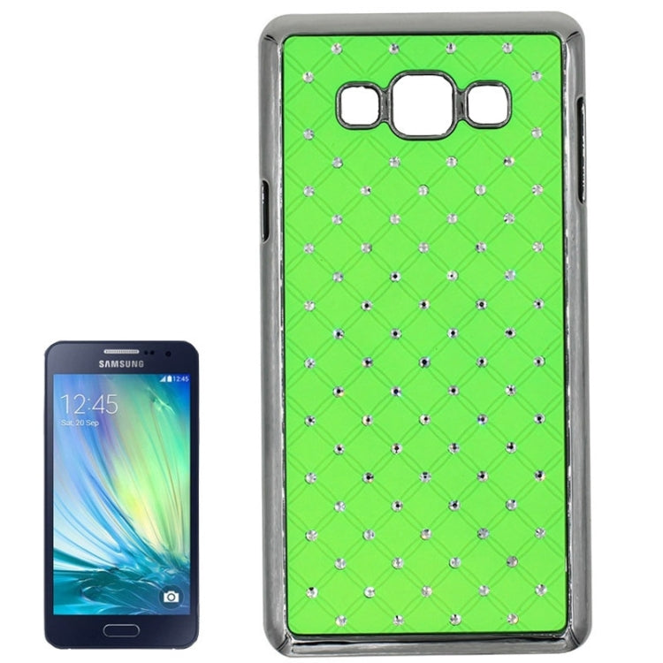 Gypsophila Paniculata Diamond Encrusted Plating Plastic Case for Galaxy A7