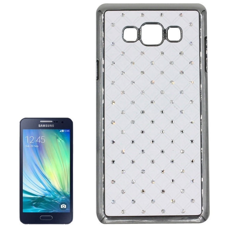 Gypsophila Paniculata Diamond Encrusted Plating Plastic Case for Galaxy A7