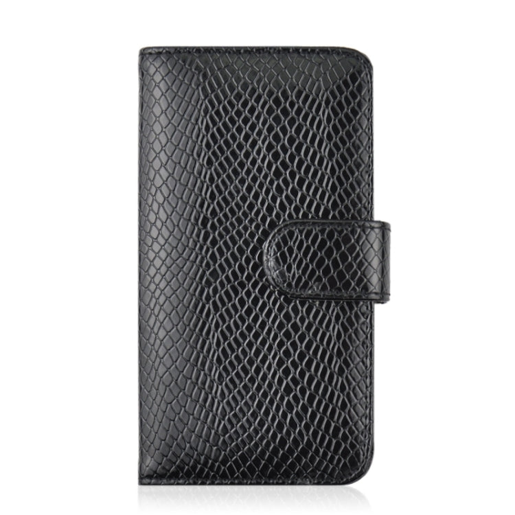 For Galaxy S6 / G920 Ultrathin Snakeskin Texture Wallet Style Leather + TPU Case with Holder