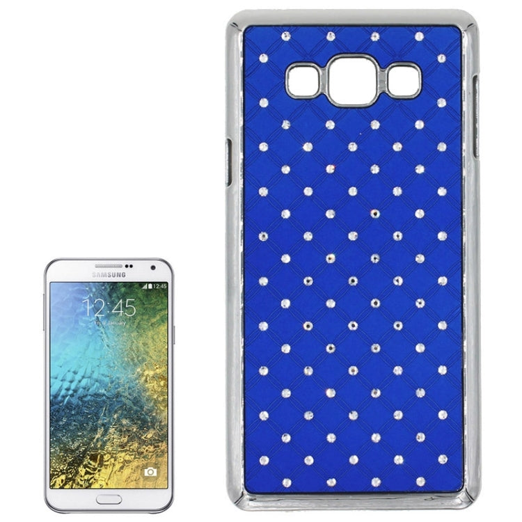 Gypsophila Paniculata Diamond Encrusted Plating Plastic Case for Galaxy E5