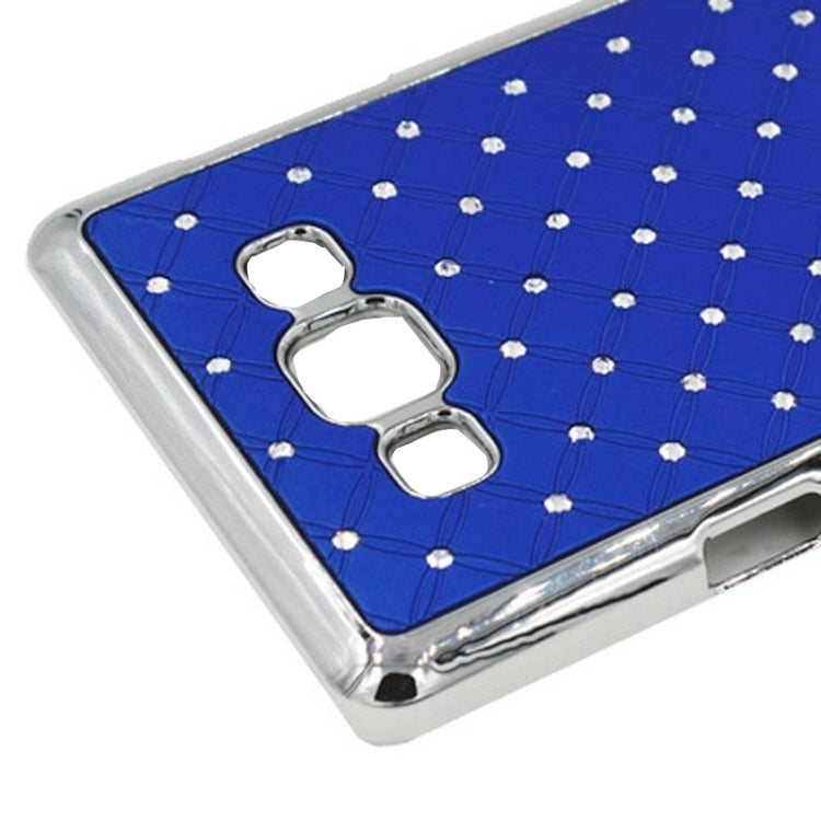 Gypsophila Paniculata Diamond Encrusted Plating Plastic Case for Galaxy E5