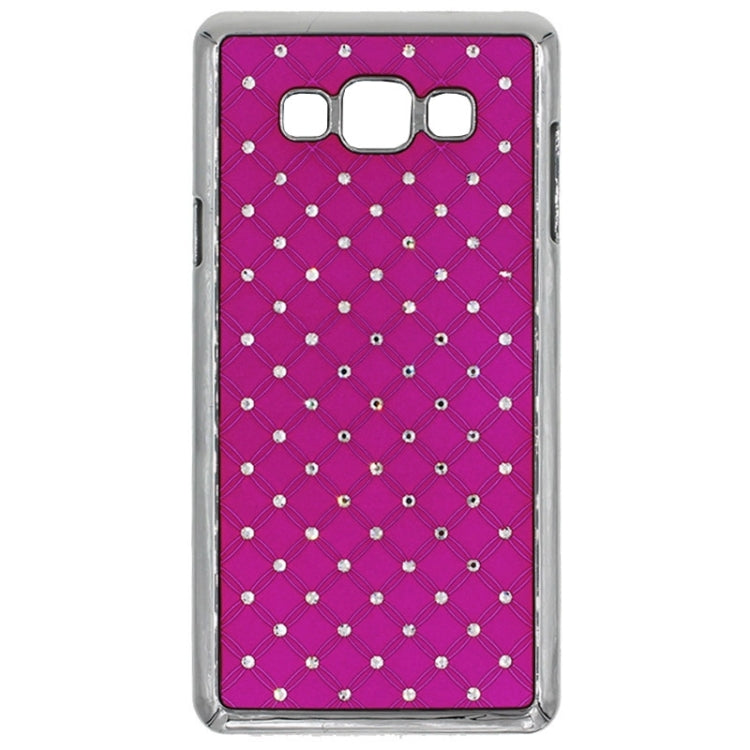 Gypsophila Paniculata Diamond Encrusted Plating Plastic Case for Galaxy E5