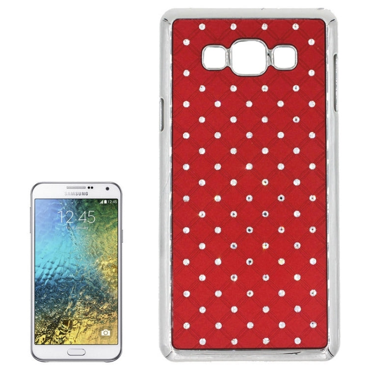 Gypsophila Paniculata Diamond Encrusted Plating Plastic Case for Galaxy E5