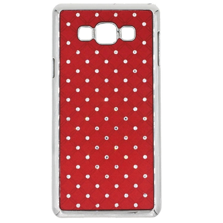 Gypsophila Paniculata Diamond Encrusted Plating Plastic Case for Galaxy E5