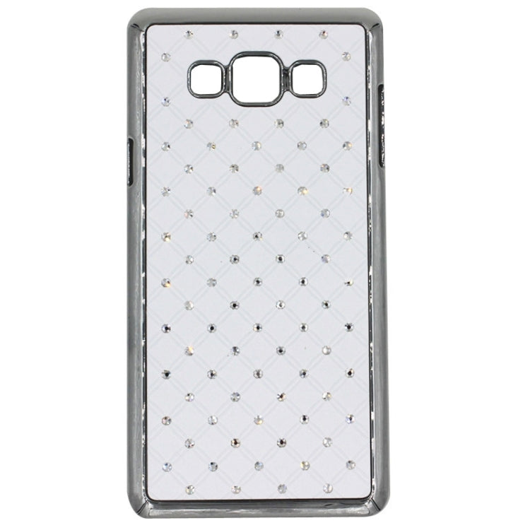 Gypsophila Paniculata Diamond Encrusted Plating Plastic Case for Galaxy E5