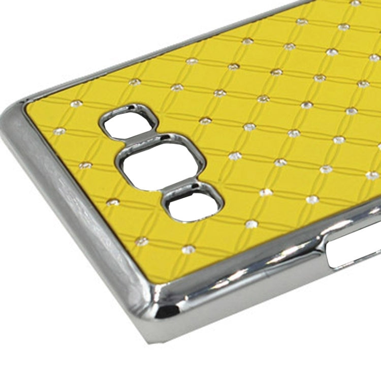 Gypsophila Paniculata Diamond Encrusted Plating Plastic Case for Galaxy E5