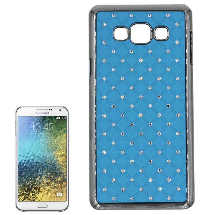 Gypsophila Paniculata Diamond Encrusted Plating Plastic Case for Galaxy E7