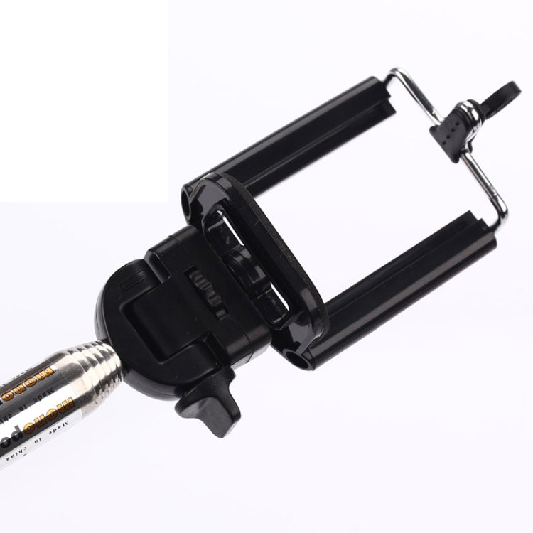 3 in 1 Wireless Remote Controler +  Handheld Monopod + Phone Holder for Smart Phones, Length:22cm-100cm(Green)