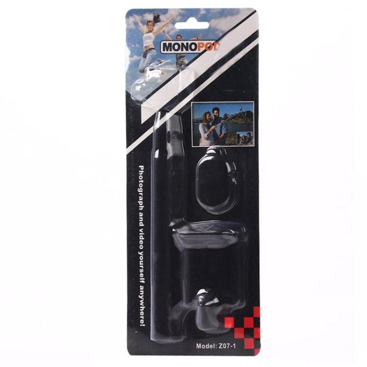 3 in 1 Wireless Remote Controler +  Handheld Monopod + Phone Holder for Smart Phones, Length:22cm-100cm(Green)