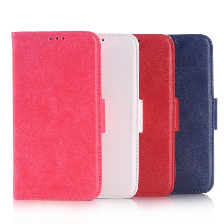 Oil Skin Texture Leather Case with Holder & Card Slots for Galaxy A7 / A700F