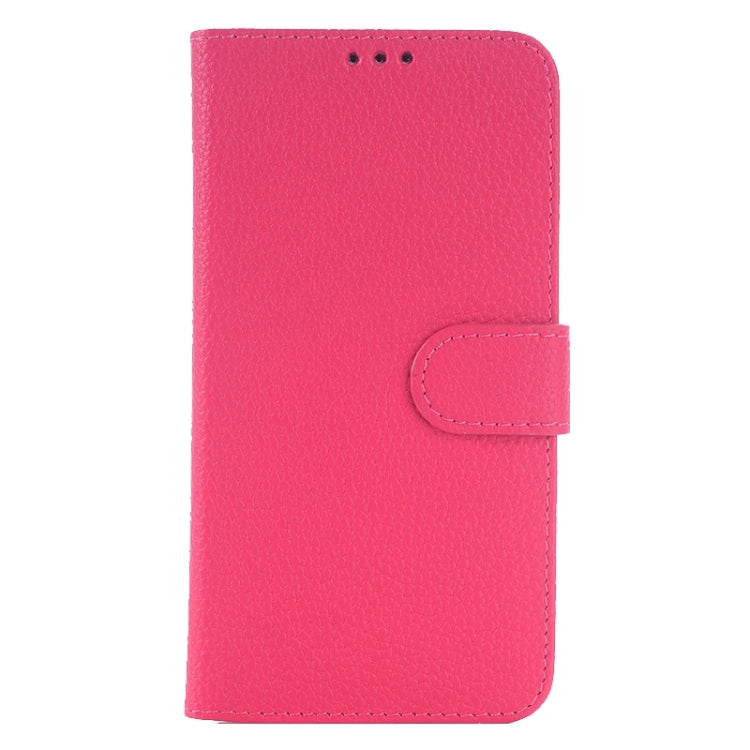 Litchi Texture Leather Case with Holder & Card Slots for Galaxy A7 / A700F