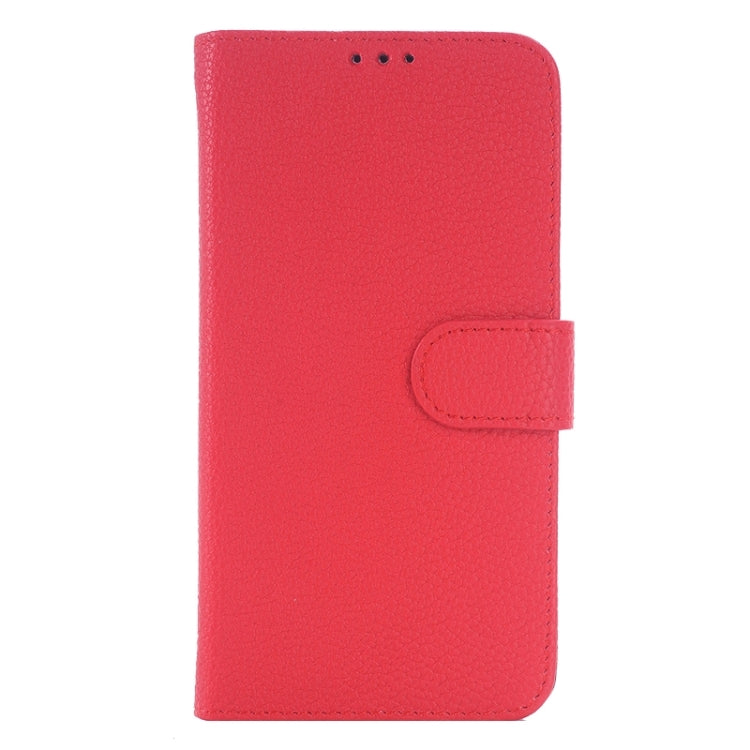 Litchi Texture Leather Case with Holder & Card Slots for Galaxy A7 / A700F