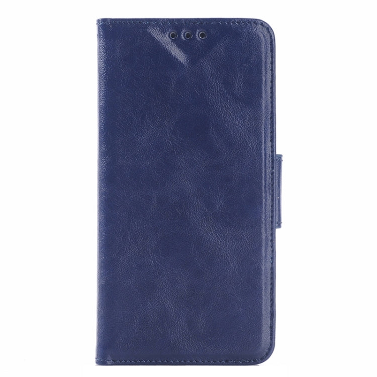 For Galaxy S6 Edge Oil Skin Texture Leather Case with Holder & Card Slots