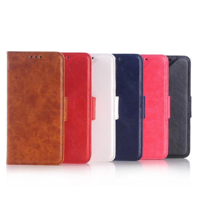 For Galaxy S6 Edge Oil Skin Texture Leather Case with Holder & Card Slots
