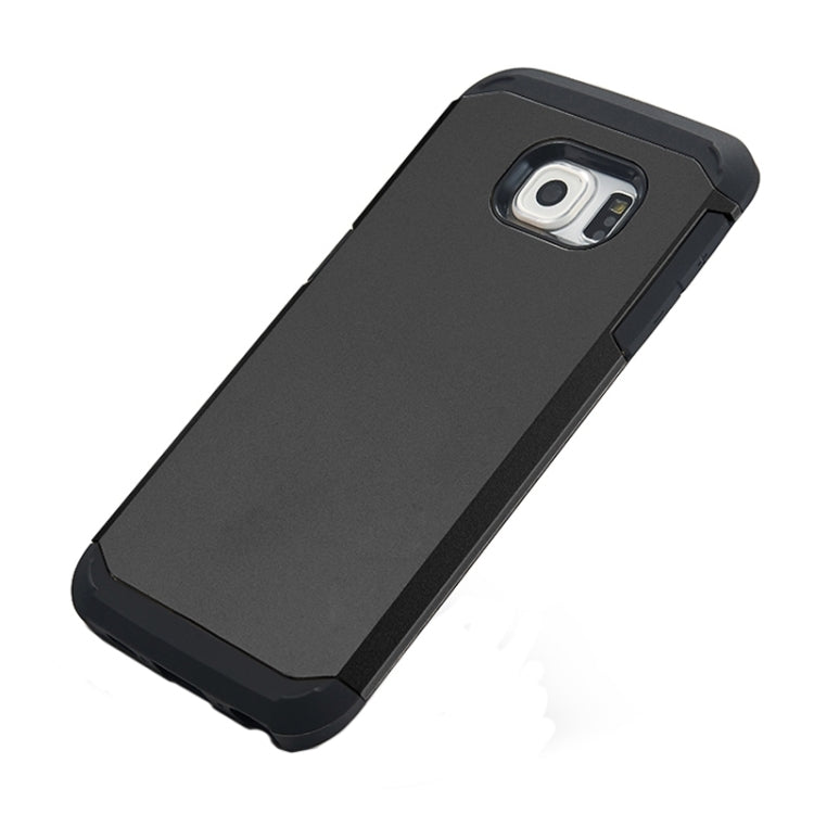 For Galaxy S6 Edge Colorful Hybrid Slim Armor Plastic & TPU Protective Case