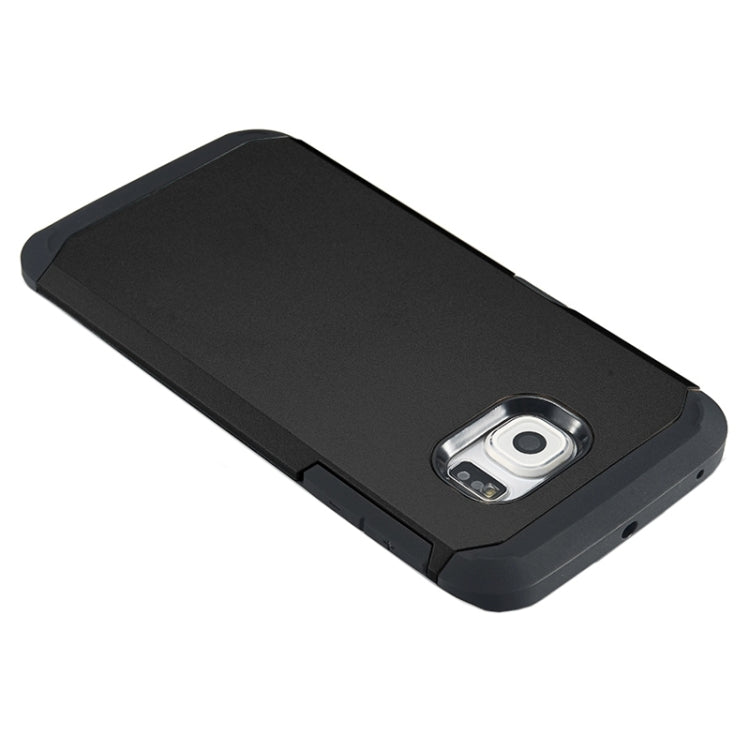 For Galaxy S6 Edge Colorful Hybrid Slim Armor Plastic & TPU Protective Case