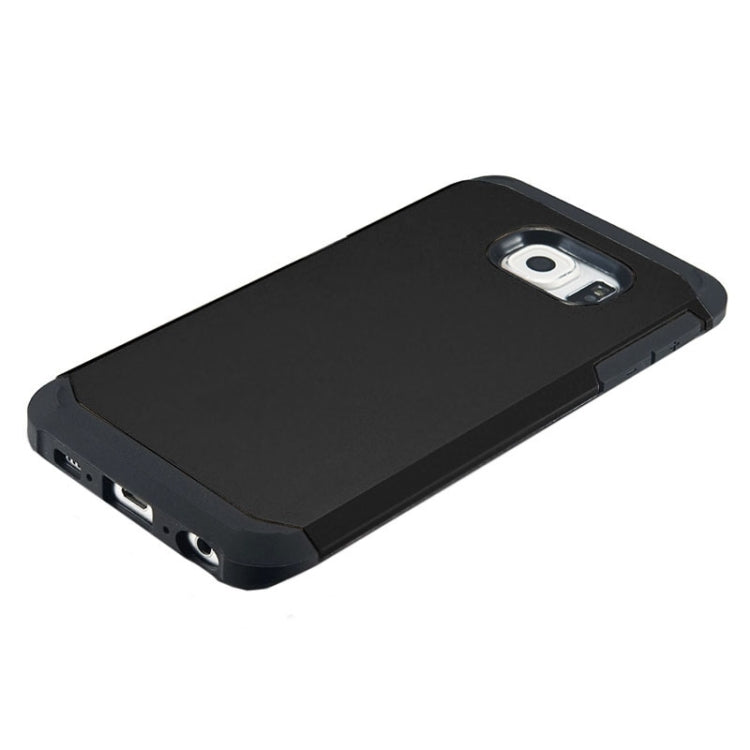 For Galaxy S6 Edge Colorful Hybrid Slim Armor Plastic & TPU Protective Case