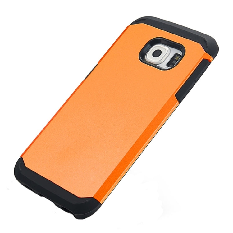 For Galaxy S6 Edge Colorful Hybrid Slim Armor Plastic & TPU Protective Case