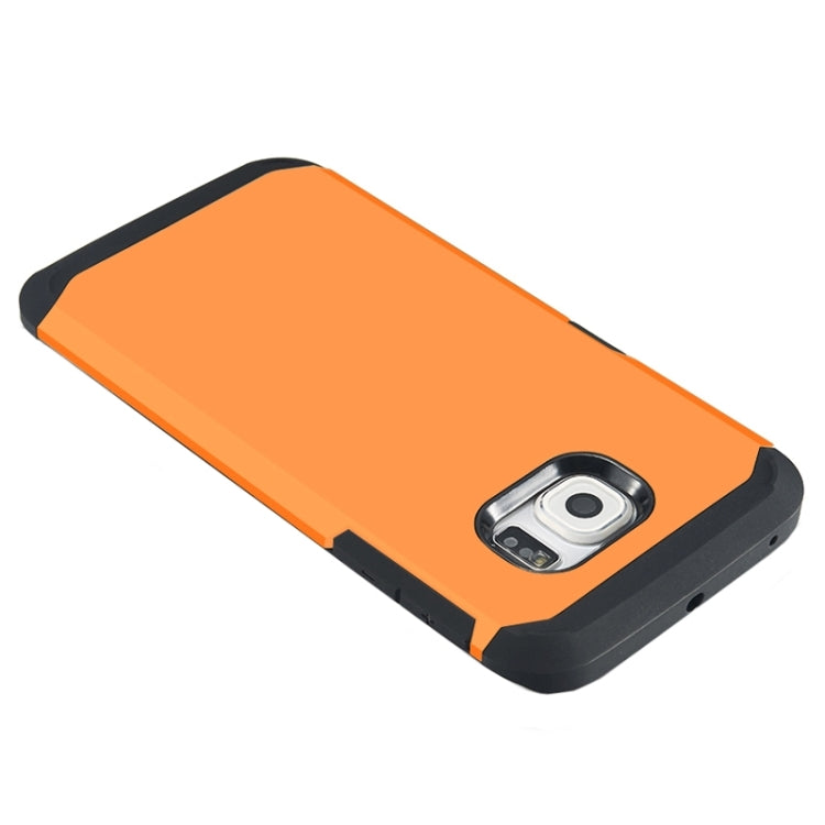 For Galaxy S6 Edge Colorful Hybrid Slim Armor Plastic & TPU Protective Case