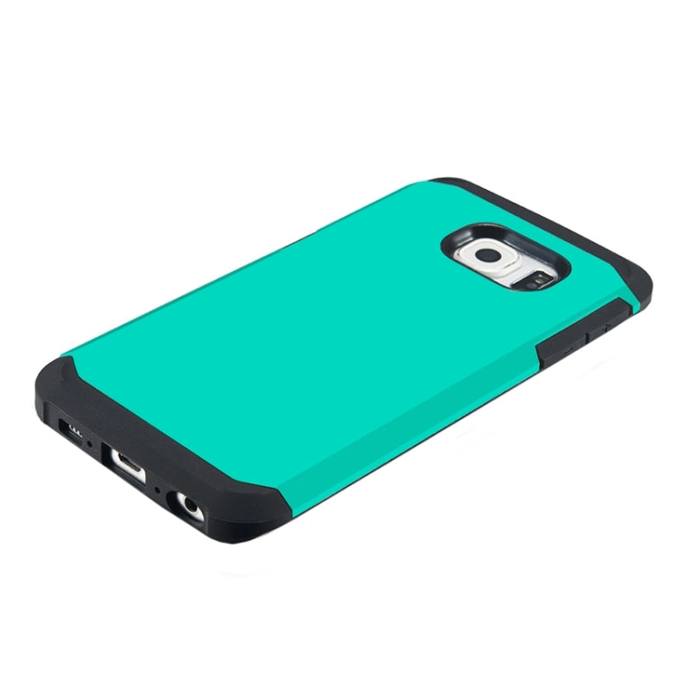 For Galaxy S6 Edge Colorful Hybrid Slim Armor Plastic & TPU Protective Case
