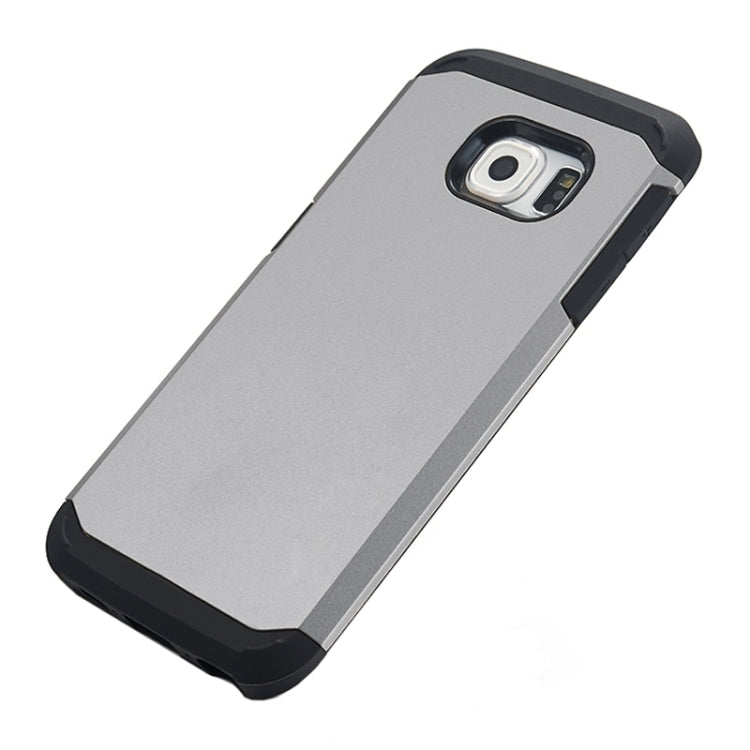 For Galaxy S6 Edge Colorful Hybrid Slim Armor Plastic & TPU Protective Case