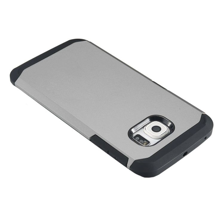 For Galaxy S6 Edge Colorful Hybrid Slim Armor Plastic & TPU Protective Case