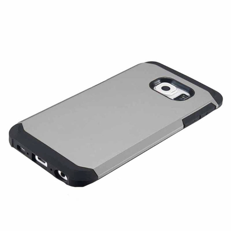 For Galaxy S6 Edge Colorful Hybrid Slim Armor Plastic & TPU Protective Case