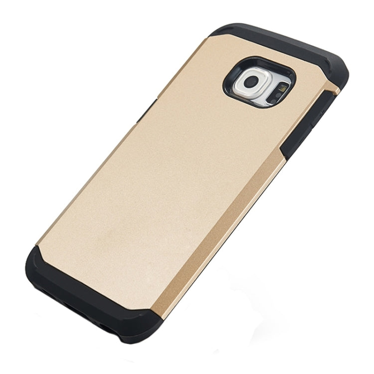 For Galaxy S6 Edge Colorful Hybrid Slim Armor Plastic & TPU Protective Case