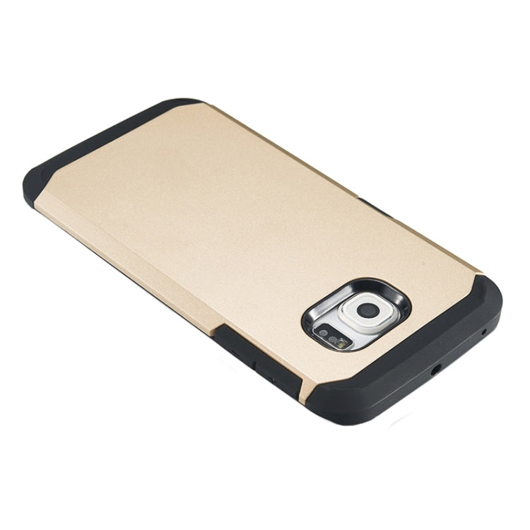 For Galaxy S6 Edge Colorful Hybrid Slim Armor Plastic & TPU Protective Case
