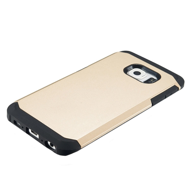 For Galaxy S6 Edge Colorful Hybrid Slim Armor Plastic & TPU Protective Case
