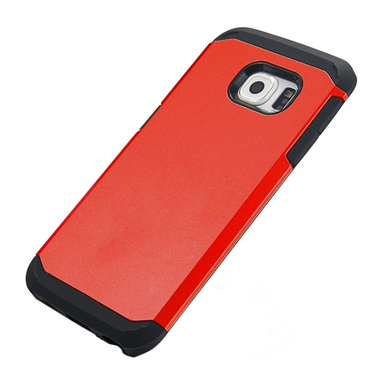 For Galaxy S6 Edge Colorful Hybrid Slim Armor Plastic & TPU Protective Case