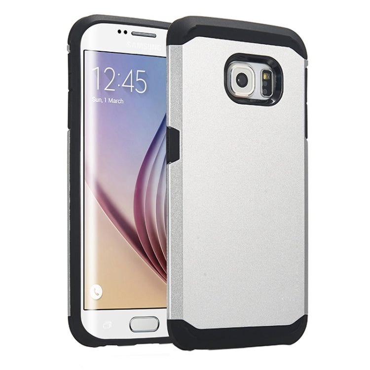 For Galaxy S6 Edge Colorful Hybrid Slim Armor Plastic & TPU Protective Case