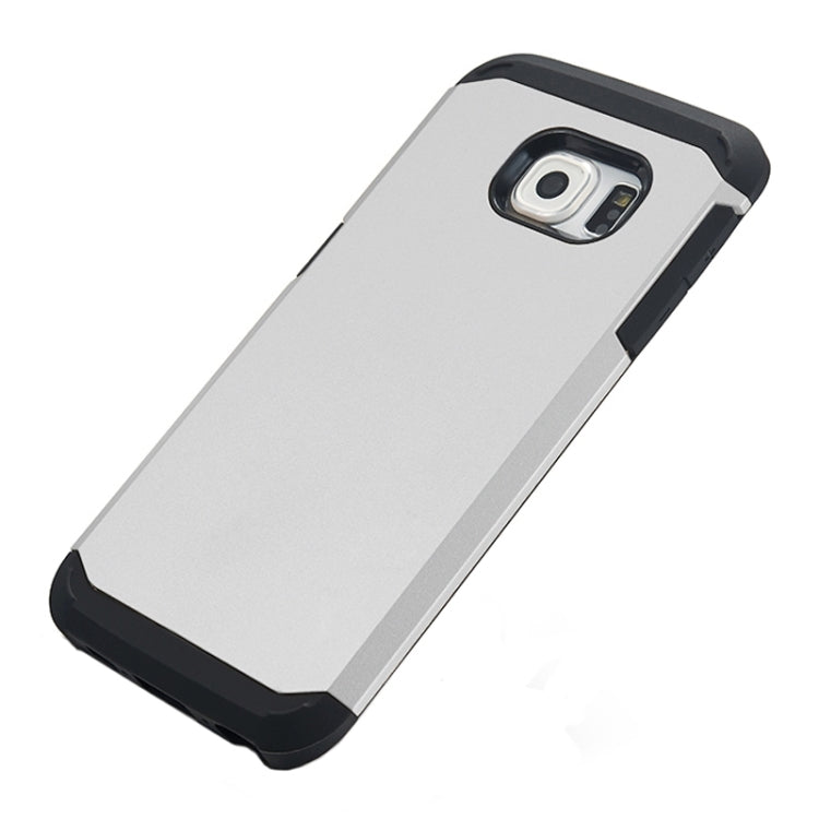 For Galaxy S6 Edge Colorful Hybrid Slim Armor Plastic & TPU Protective Case
