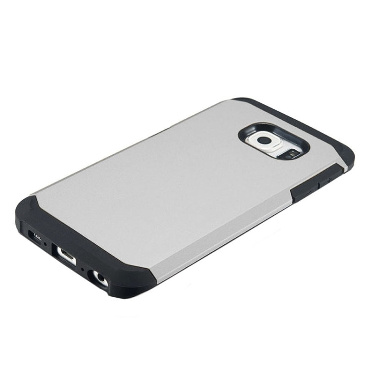For Galaxy S6 Edge Colorful Hybrid Slim Armor Plastic & TPU Protective Case