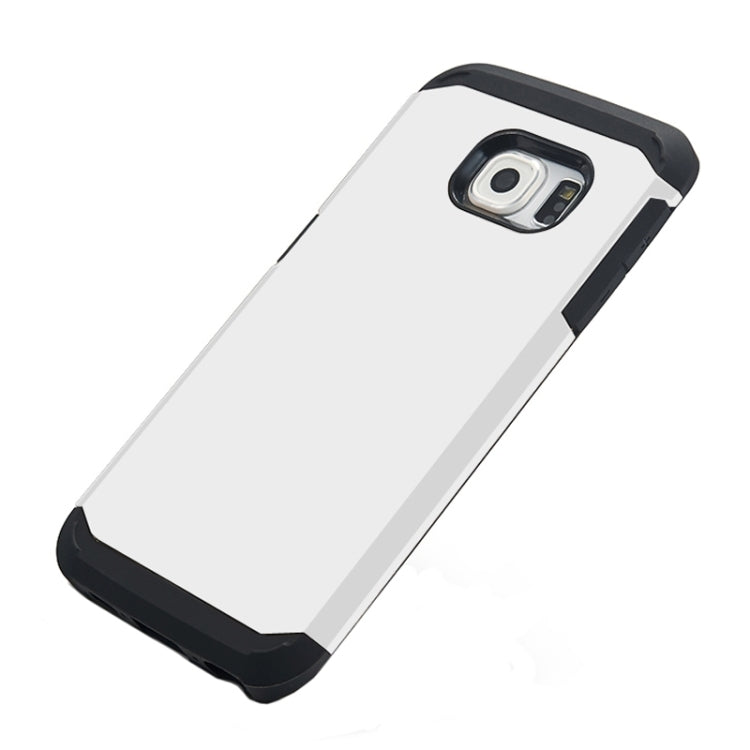 For Galaxy S6 Edge Colorful Hybrid Slim Armor Plastic & TPU Protective Case