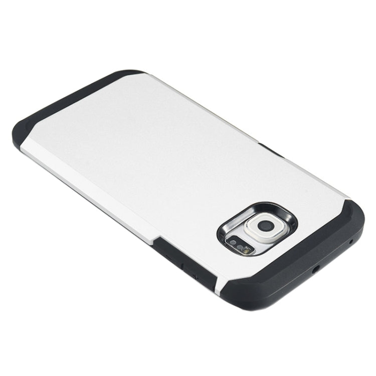 For Galaxy S6 Edge Colorful Hybrid Slim Armor Plastic & TPU Protective Case
