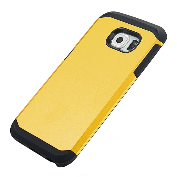 For Galaxy S6 Edge Colorful Hybrid Slim Armor Plastic & TPU Protective Case
