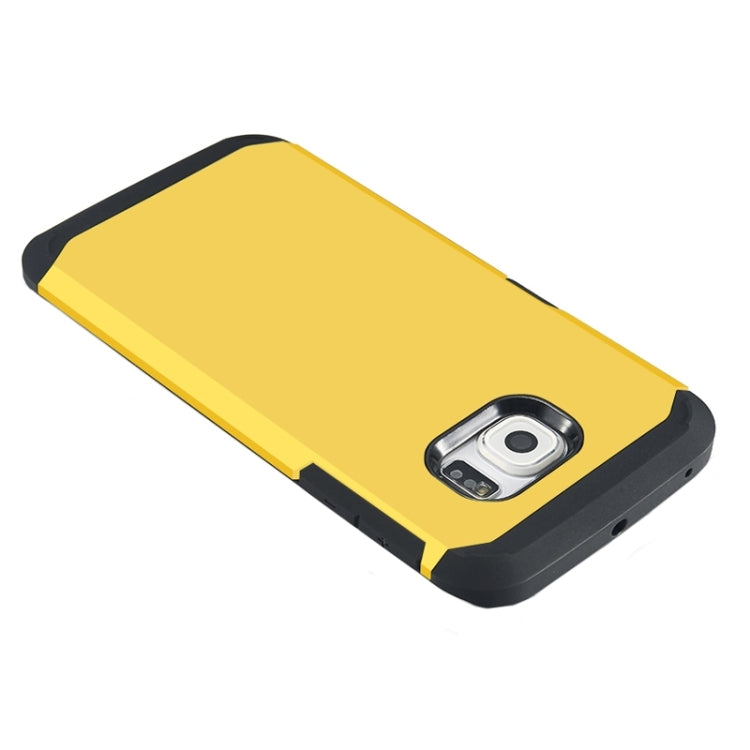For Galaxy S6 Edge Colorful Hybrid Slim Armor Plastic & TPU Protective Case