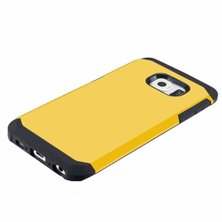 For Galaxy S6 Edge Colorful Hybrid Slim Armor Plastic & TPU Protective Case