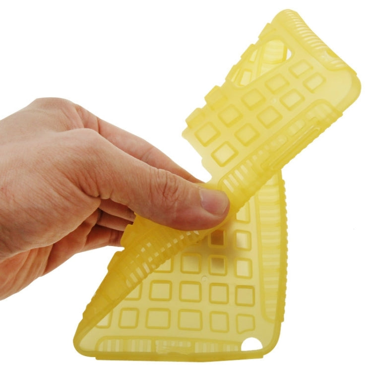 Grid Texture Plastics + TPU Combination Case with Holder for Galaxy Note III