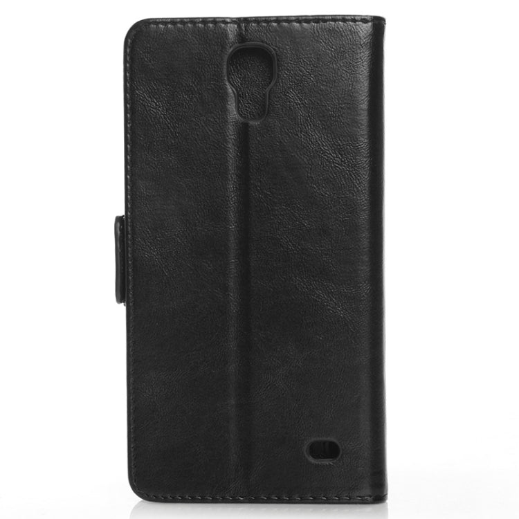 Oil Skin Texture Horizontal Flip Leather Case with Card Slots & Wallet & Holder for Galaxy Mega 2 / G750F